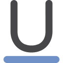 u